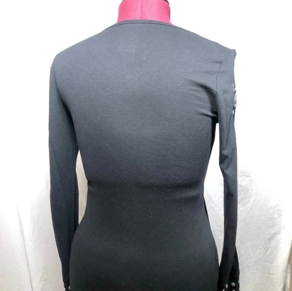 Harley-Davidson Black Embroidered Tee - Picture 2 of 8